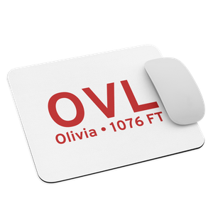 Olivia (KOVL) Airport  Mouse Pad