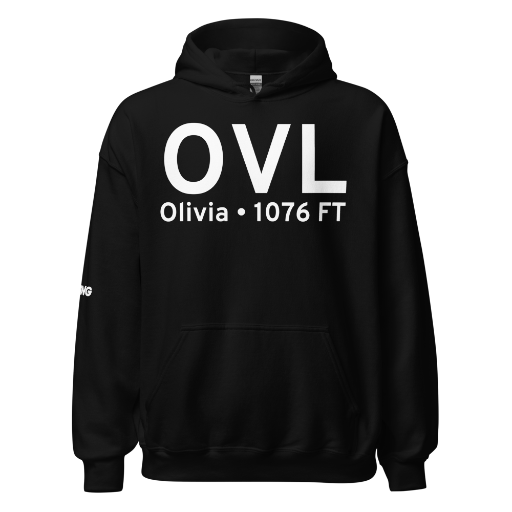 Olivia (KOVL) Airport Hoodie Sweatshirt 