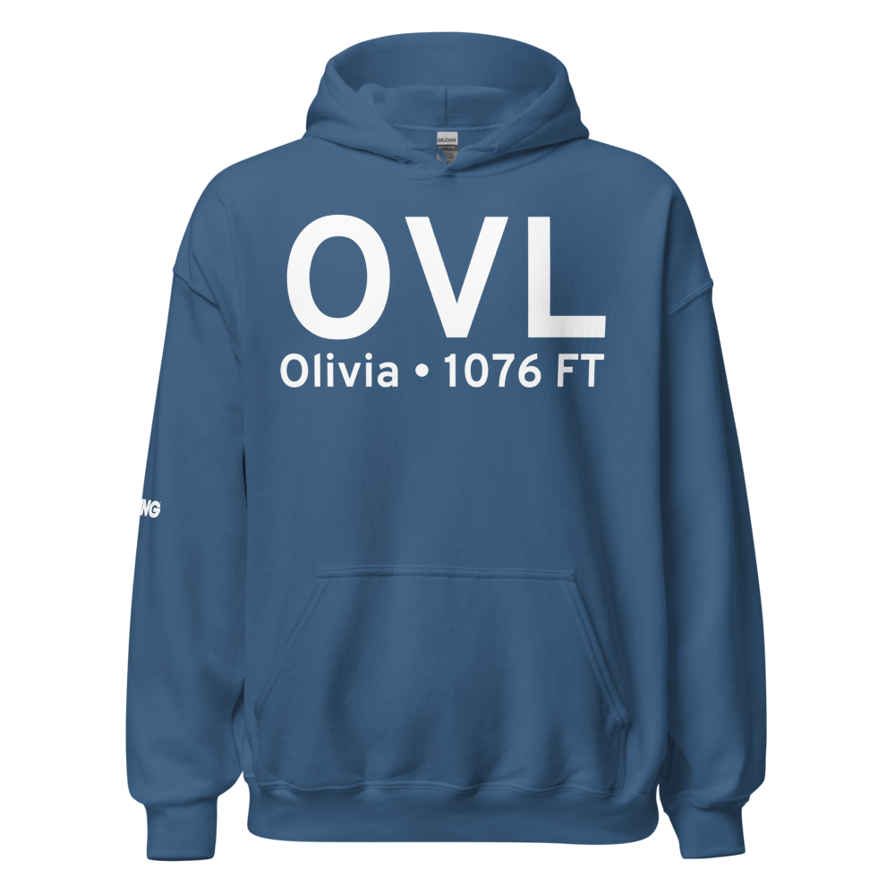 Olivia (KOVL) Airport Hoodie Sweatshirt 