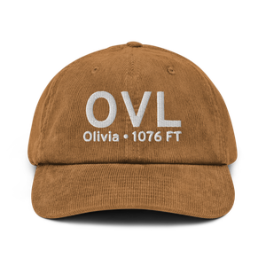 Olivia (KOVL) Airport Hat