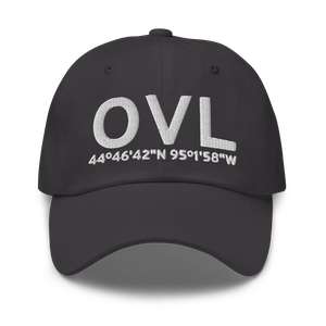 Olivia (KOVL) Airport Hat