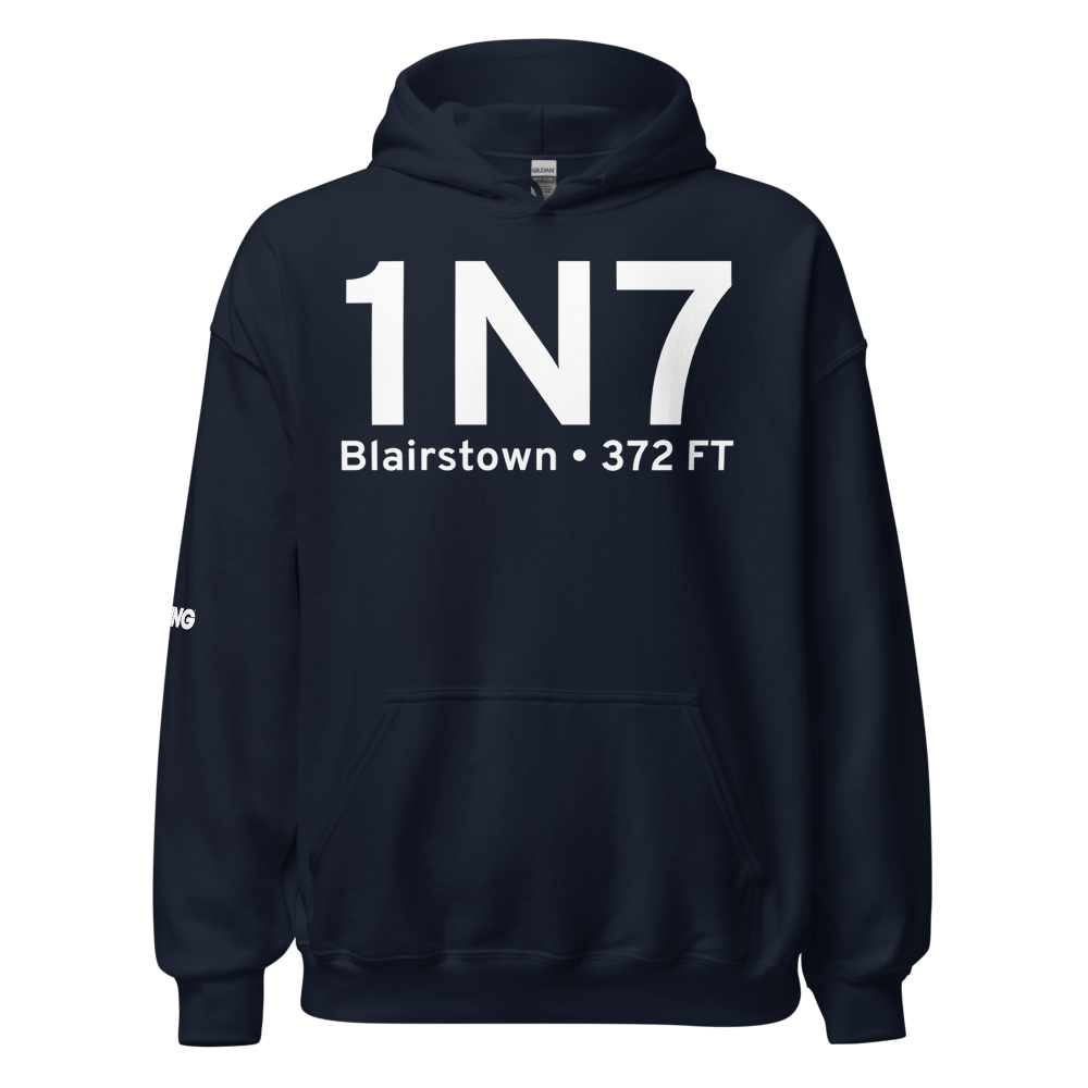 Blairstown (K1N7) Airport Hoodie Sweatshirt 