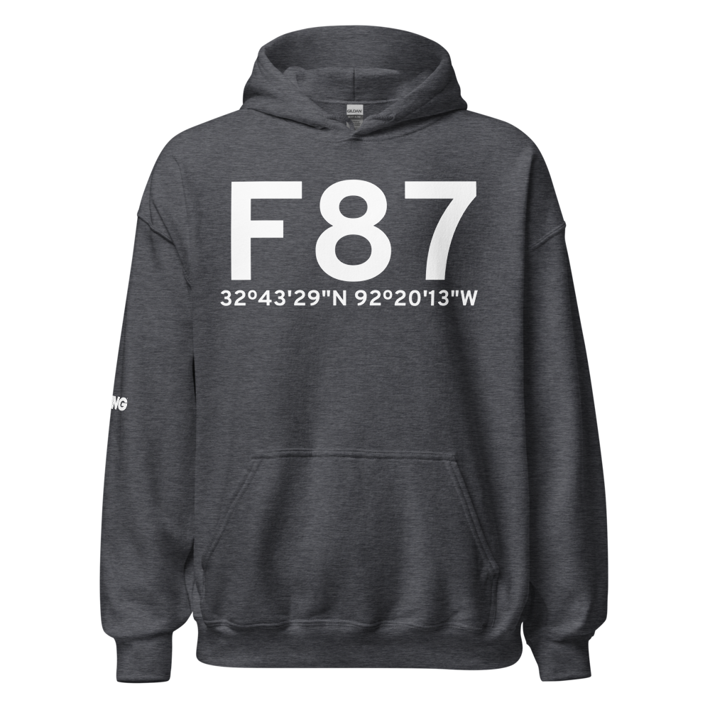 Farmerville (KF87) Airport Hoodie Sweatshirt 