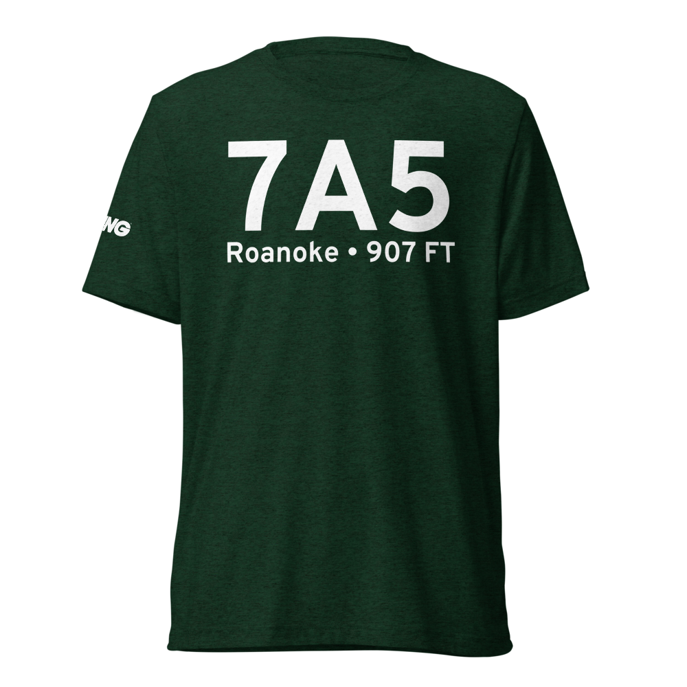 Roanoke (K7A5) Airport Tri-blend T-Shirt 