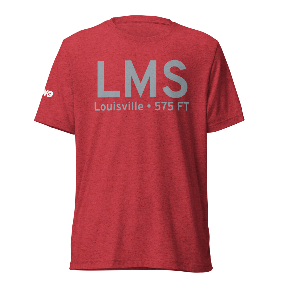 Louisville (KLMS) Airport Tri-blend T-Shirt 