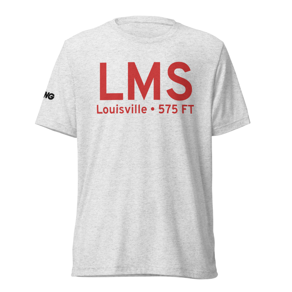 Louisville (KLMS) Airport Tri-blend T-Shirt 