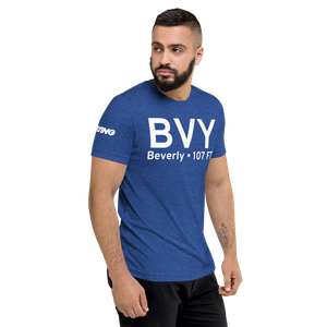 Beverly (KBVY) Airport Tri-blend T-Shirt