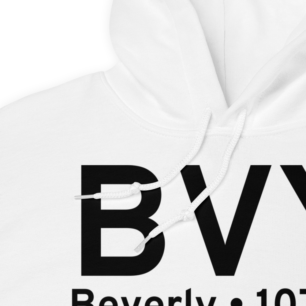 Beverly (KBVY) Airport Hoodie Sweatshirt 