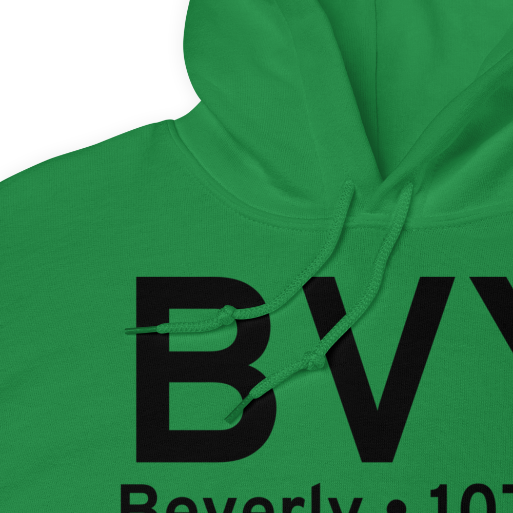 Beverly (KBVY) Airport Hoodie Sweatshirt 