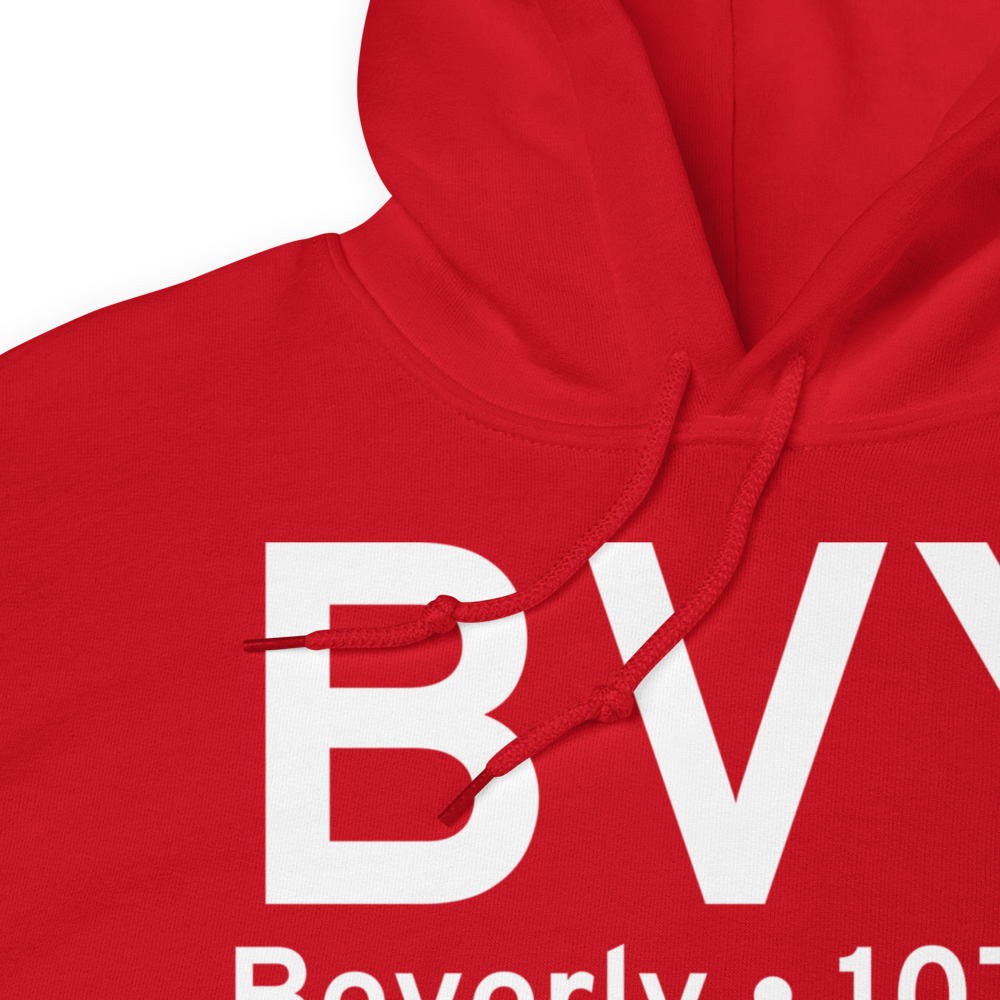 Beverly (KBVY) Airport Hoodie Sweatshirt 
