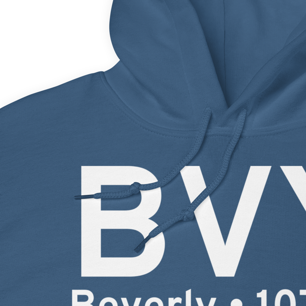 Beverly (KBVY) Airport Hoodie Sweatshirt 