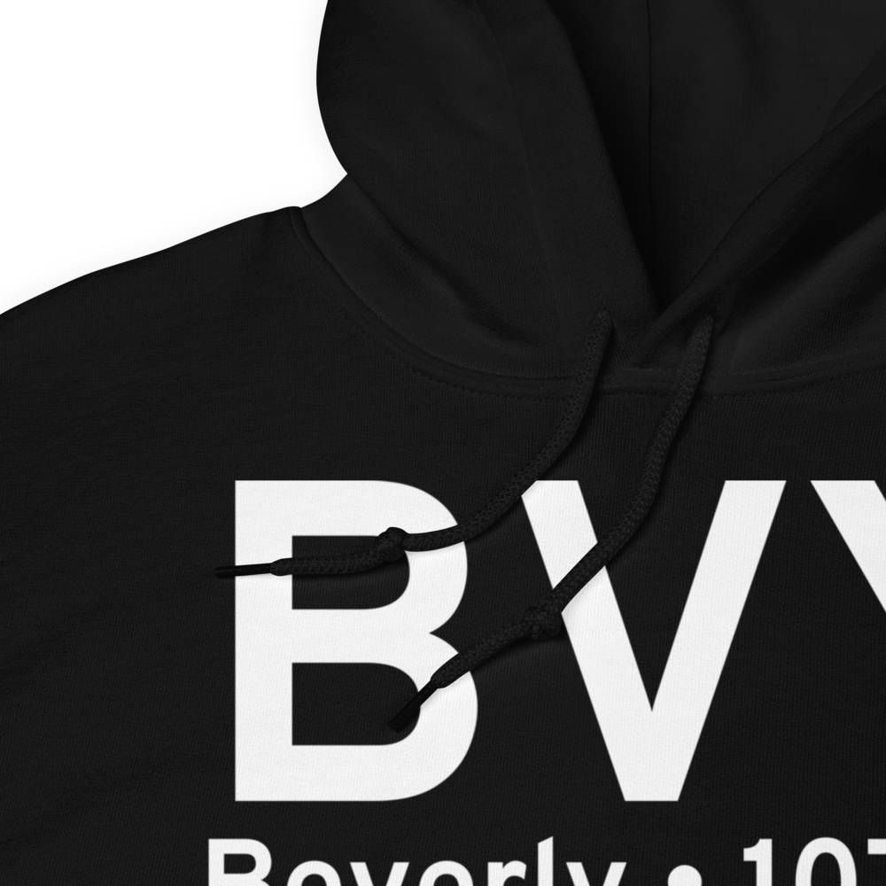 Beverly (KBVY) Airport Hoodie Sweatshirt 