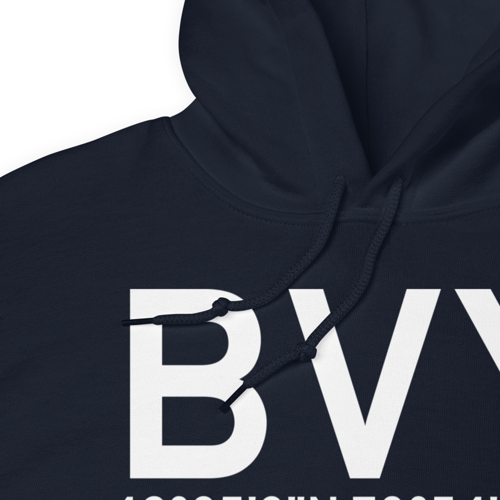 Beverly (KBVY) Airport Hoodie Sweatshirt 