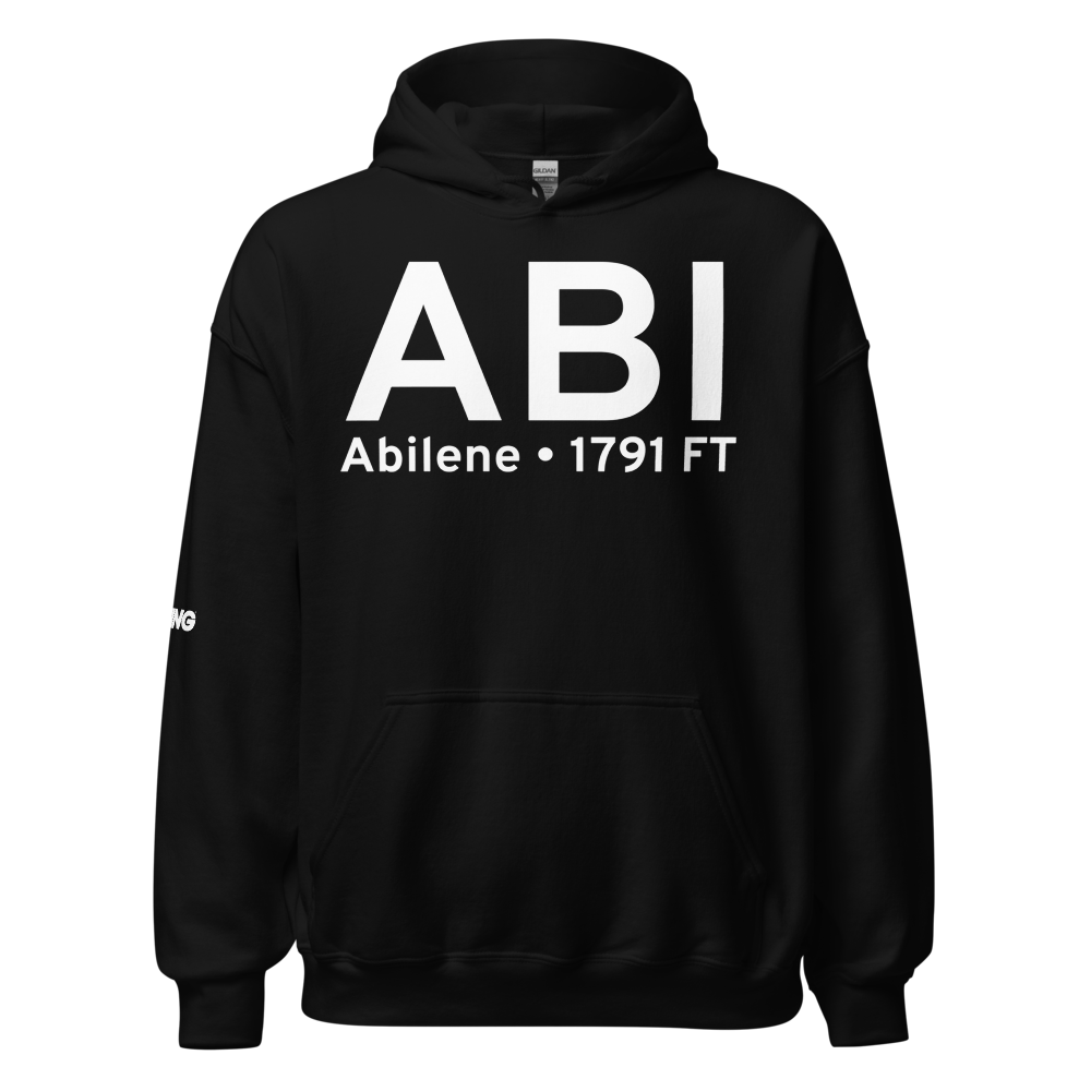 Abilene (KABI) Airport Hoodie Sweatshirt 