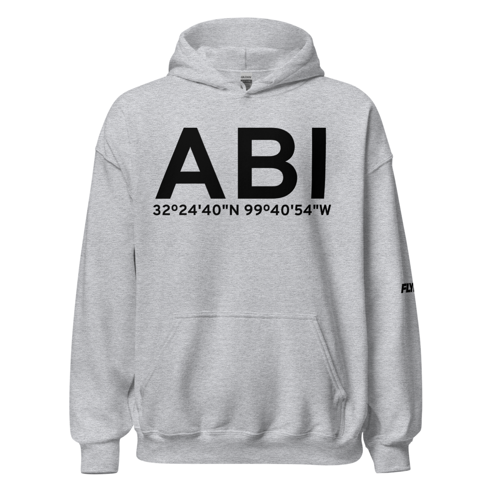 Abilene (KABI) Airport Hoodie Sweatshirt 