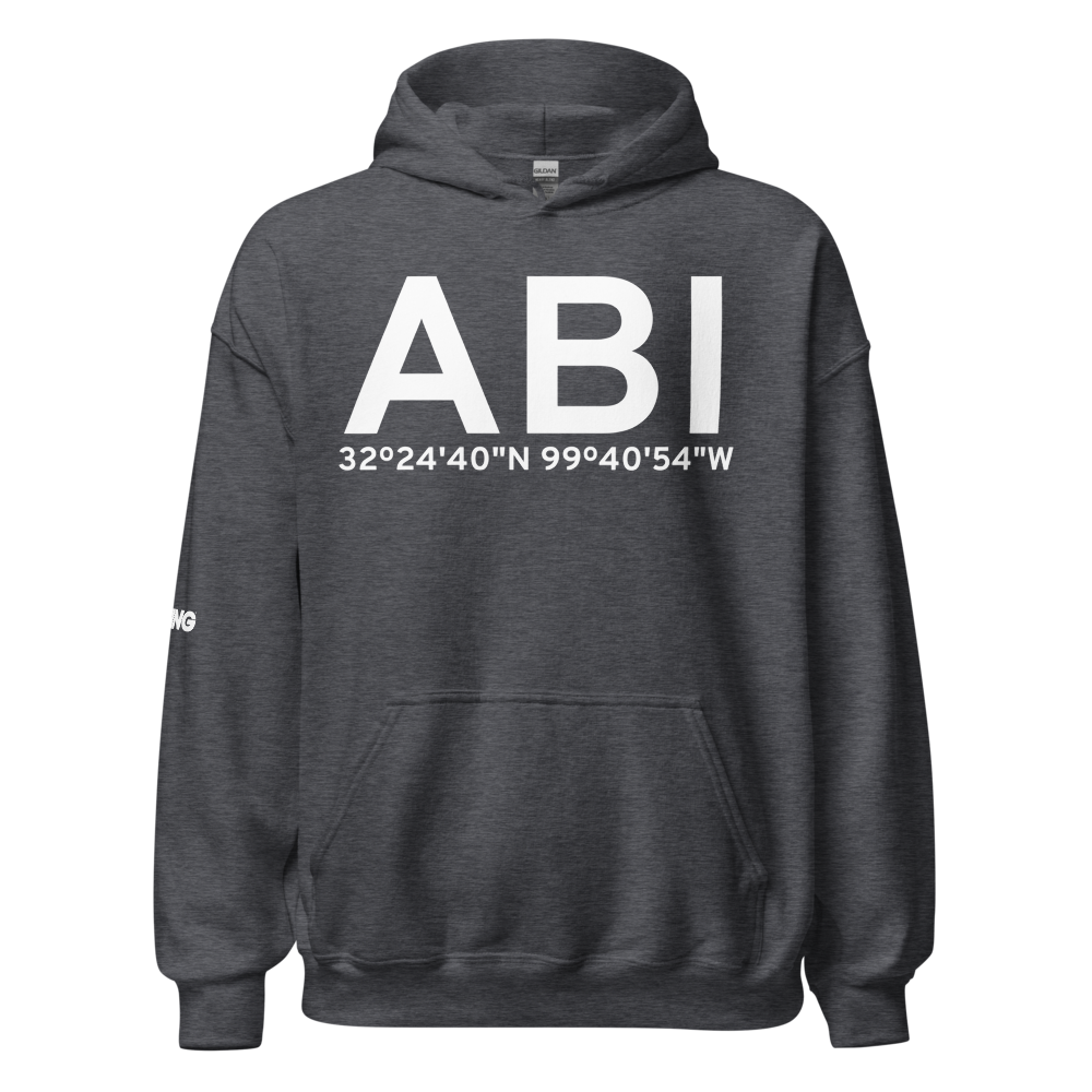 Abilene (KABI) Airport Hoodie Sweatshirt 