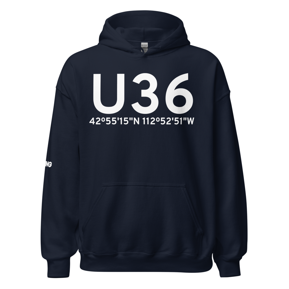Aberdeen (KU36) Airport Hoodie Sweatshirt 