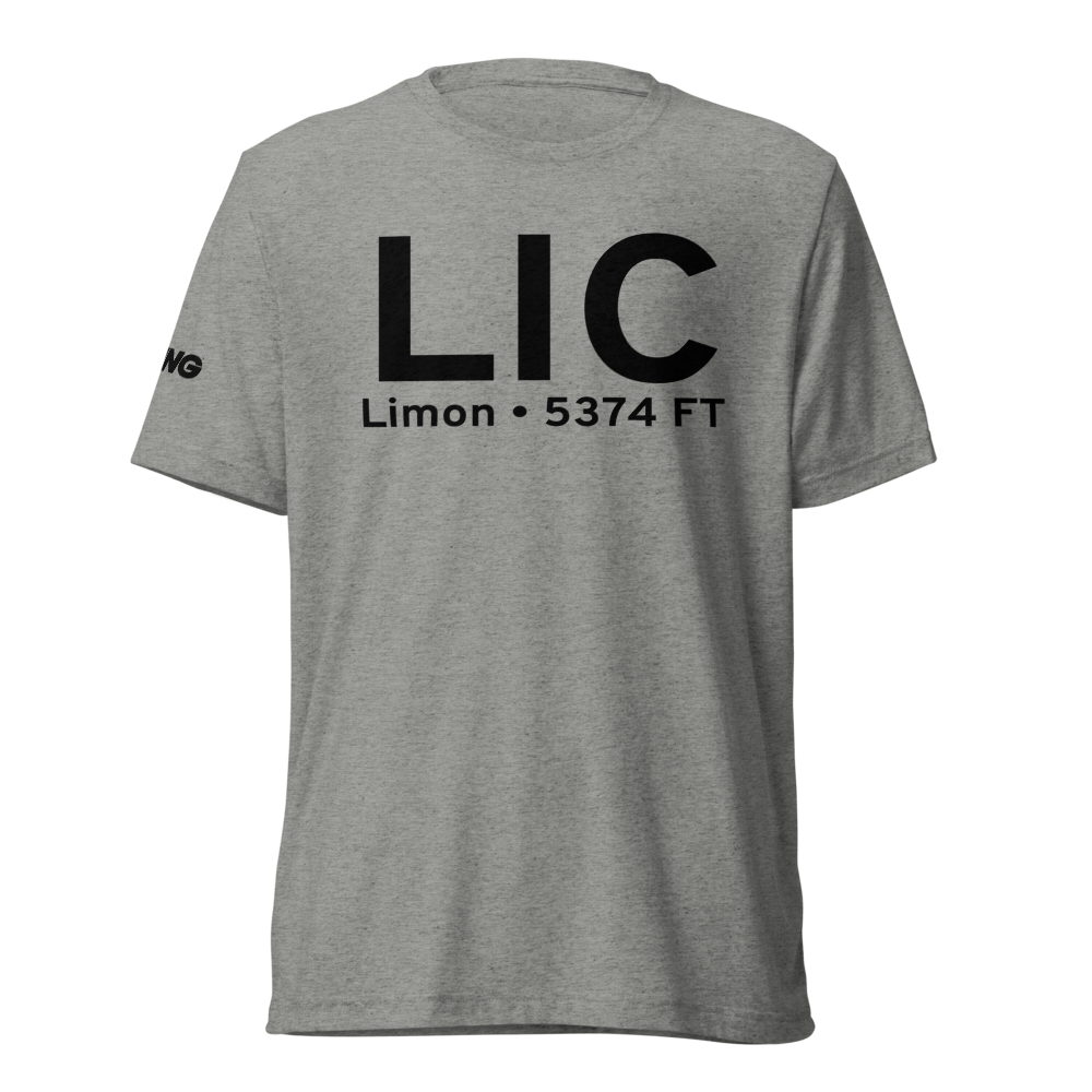 Limon (KLIC) Airport Tri-blend T-Shirt 