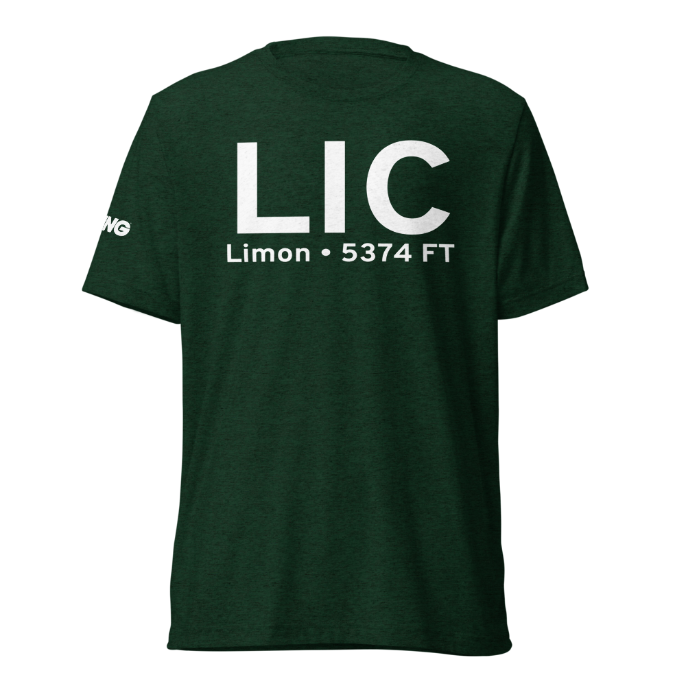 Limon (KLIC) Airport Tri-blend T-Shirt 