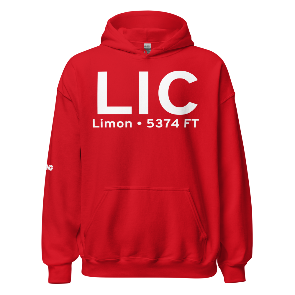 Limon (KLIC) Airport Hoodie Sweatshirt 