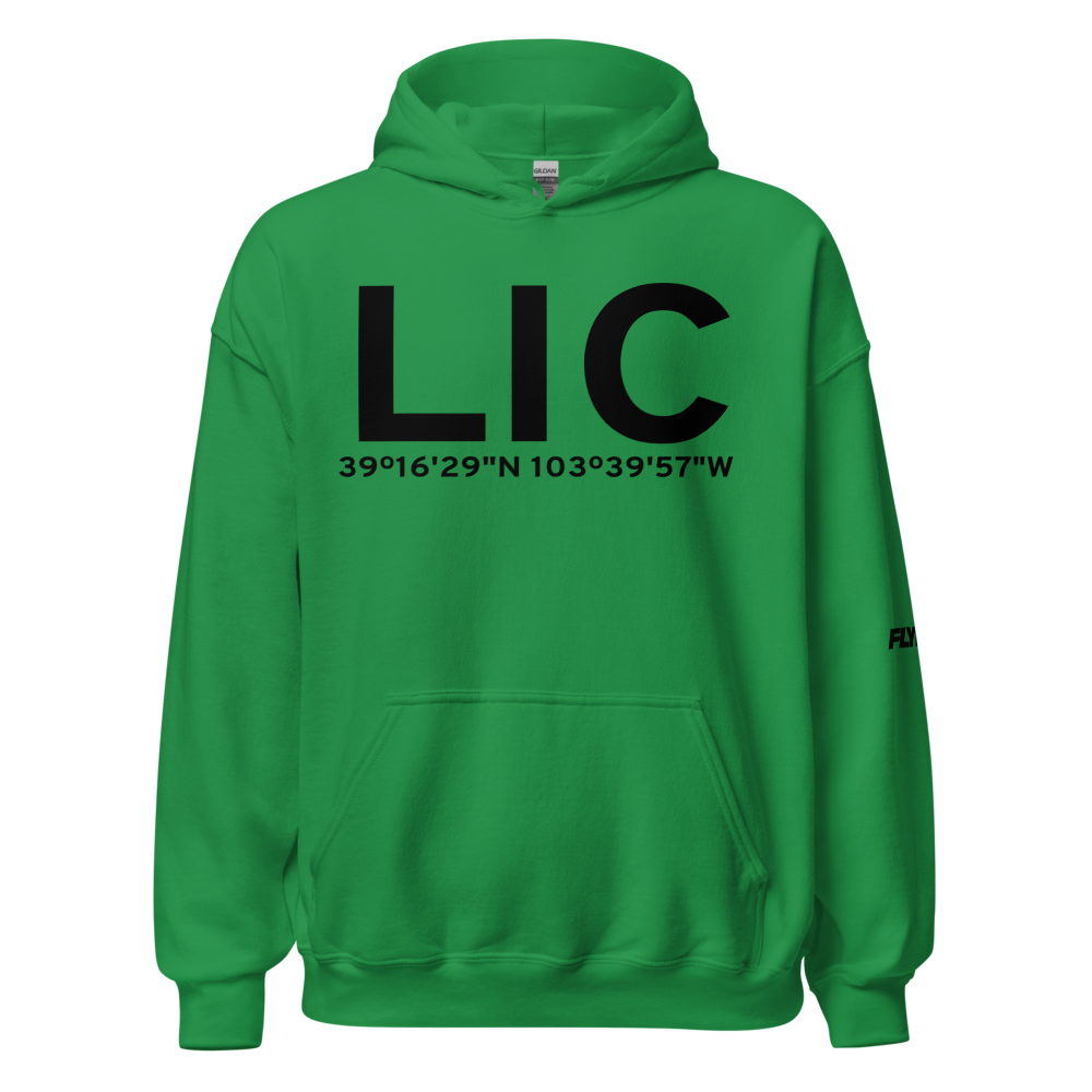 Limon (KLIC) Airport Hoodie Sweatshirt 