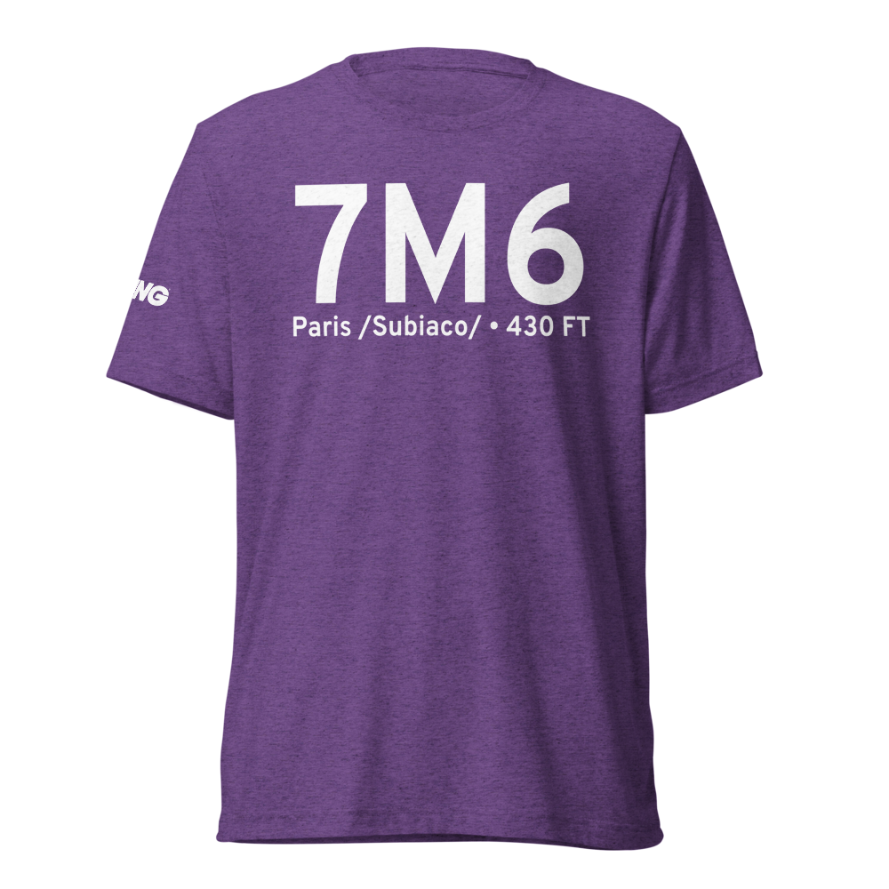 Paris /Subiaco/ (7M6) Airport Tri-blend T-Shirt 