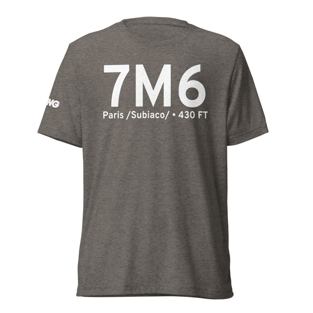 Paris /Subiaco/ (7M6) Airport Tri-blend T-Shirt 