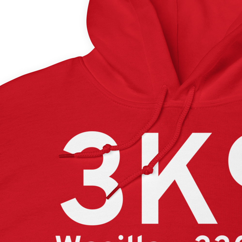Wasilla (3K9) Airport Hoodie Sweatshirt 