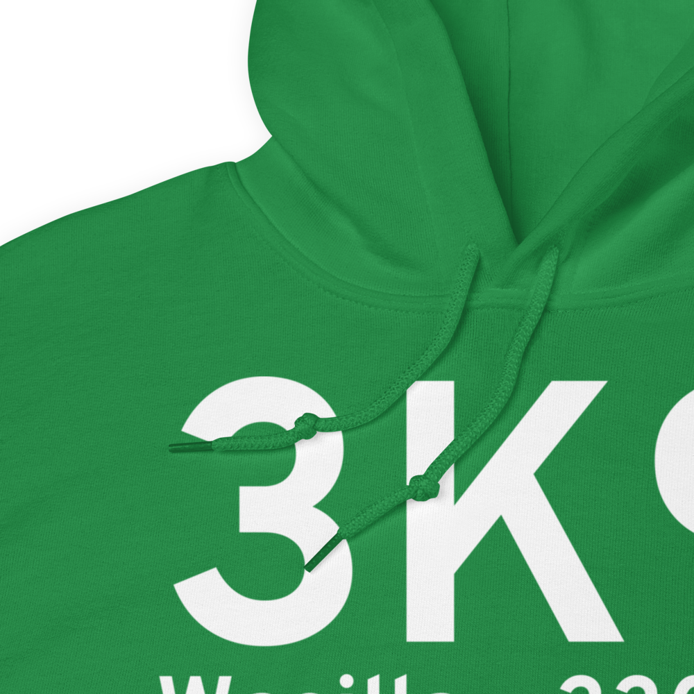 Wasilla (3K9) Airport Hoodie Sweatshirt 