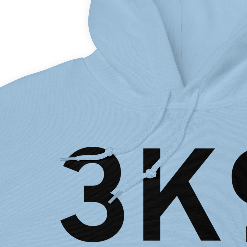 Wasilla (3K9) Airport Hoodie Sweatshirt 