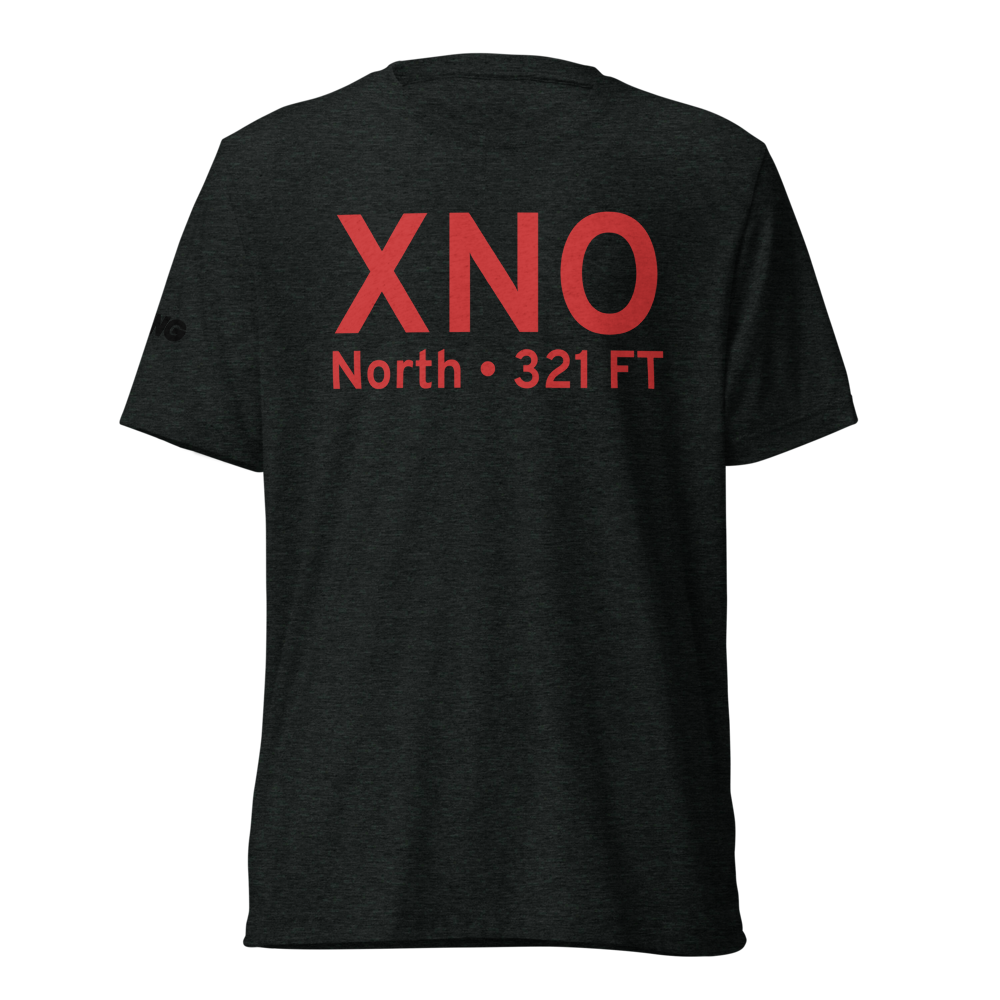 North (KXNO) Airport Tri-blend T-Shirt 