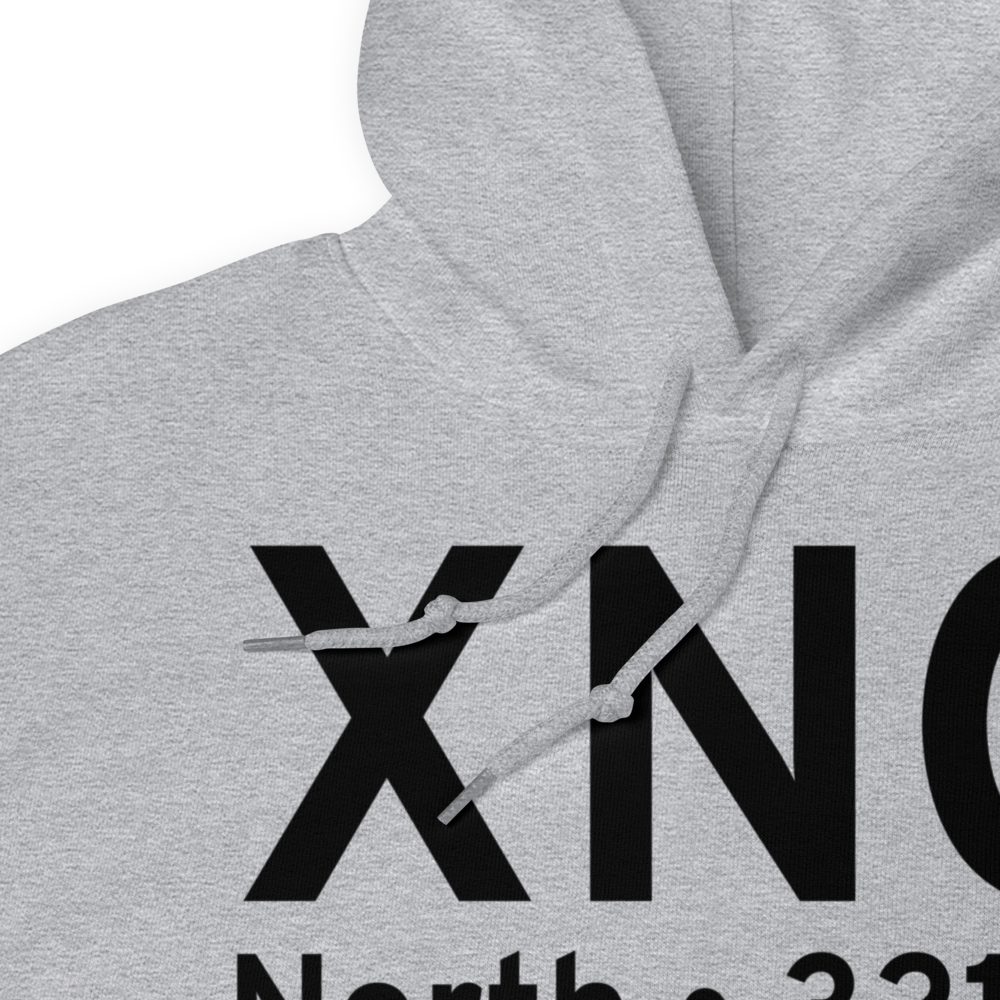 North (KXNO) Airport Hoodie Sweatshirt 