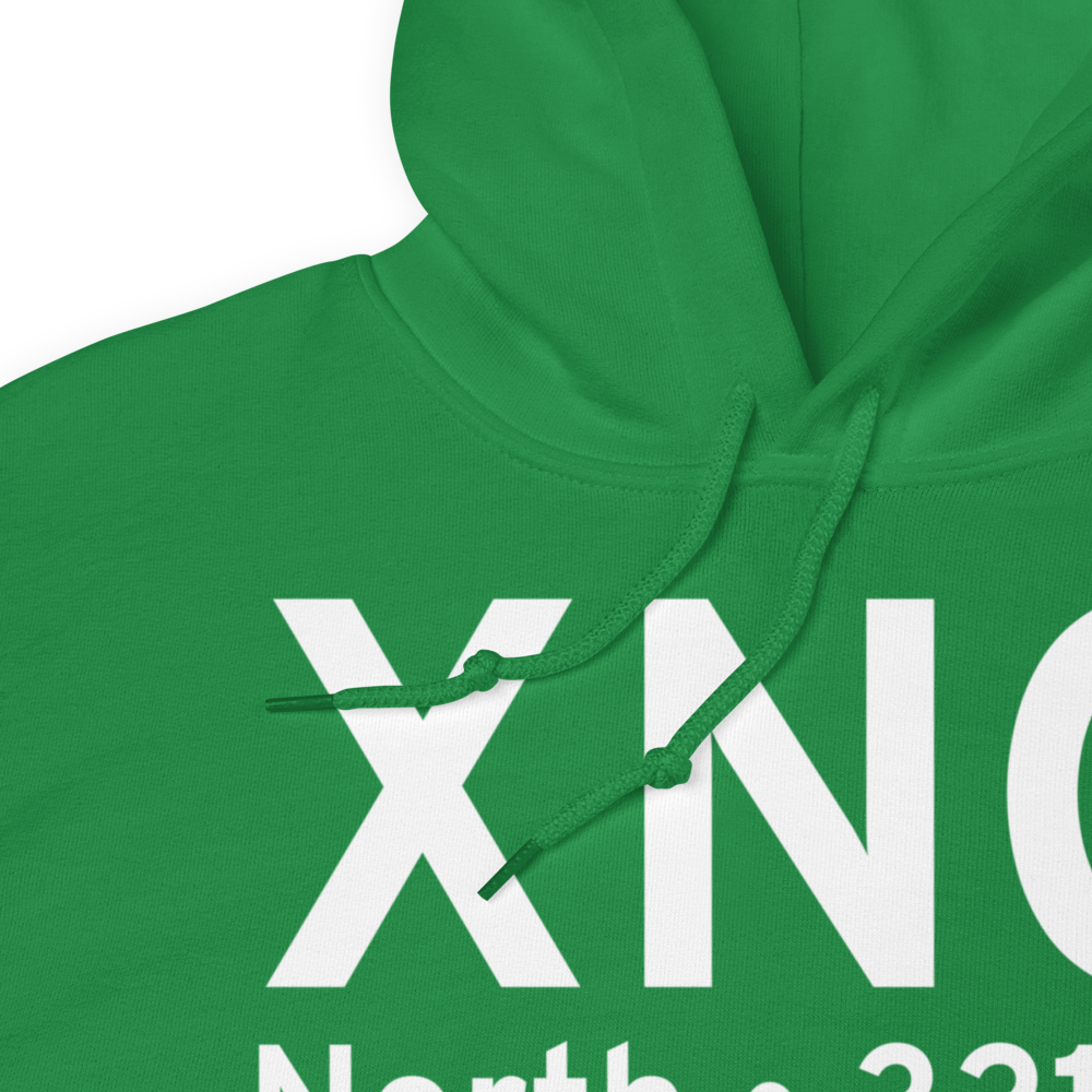 North (KXNO) Airport Hoodie Sweatshirt 