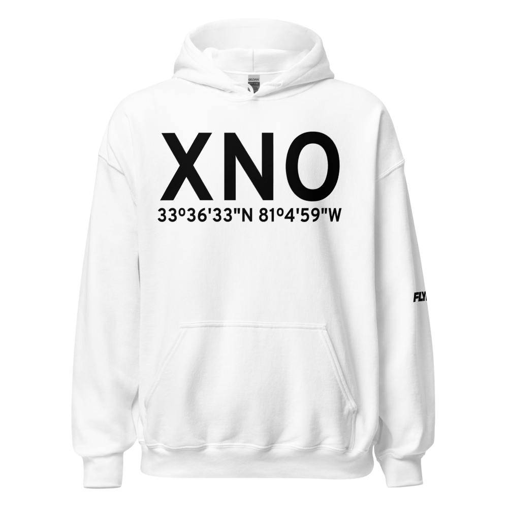 North (KXNO) Airport Hoodie Sweatshirt 