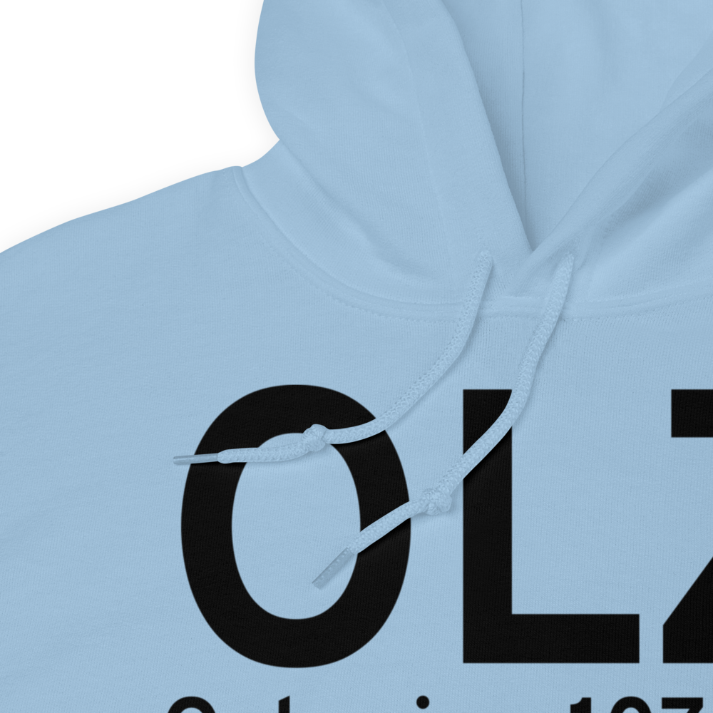 Oelwein (KOLZ) Airport Hoodie Sweatshirt 