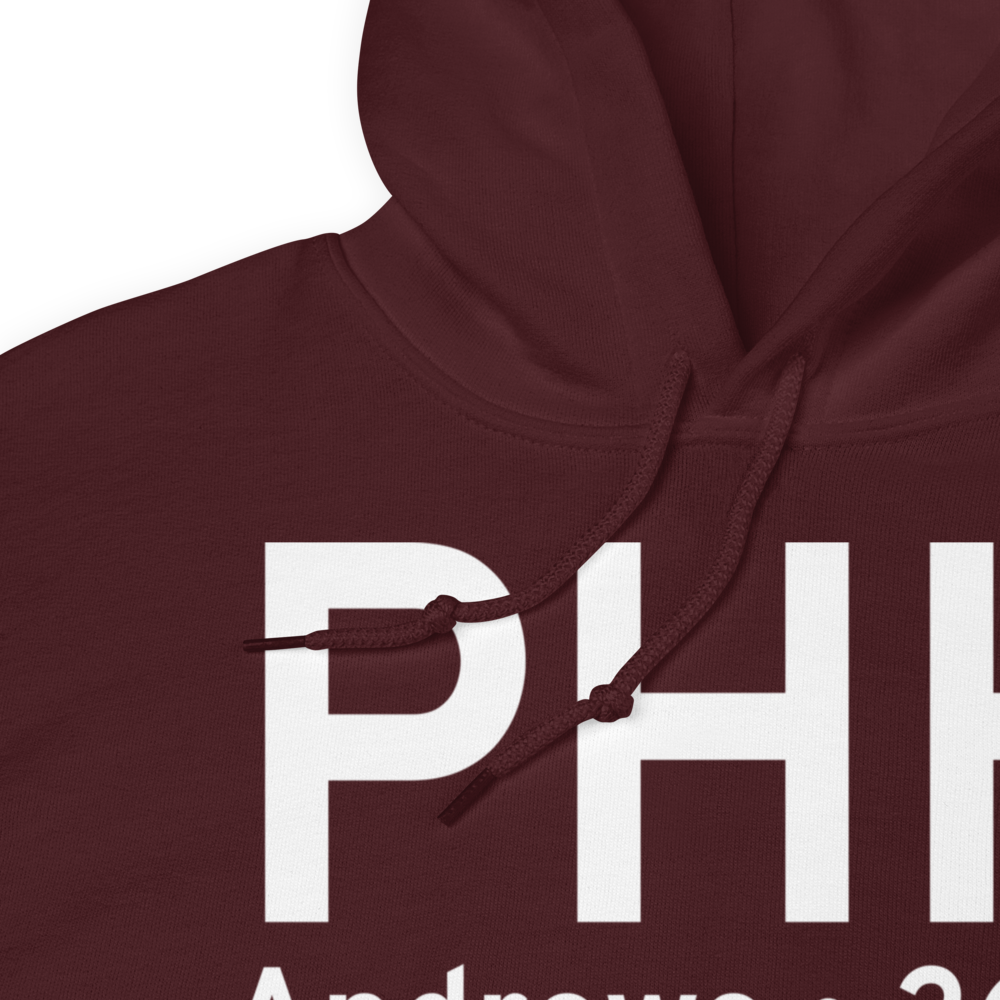 Andrews (KPHH) Airport Hoodie Sweatshirt 