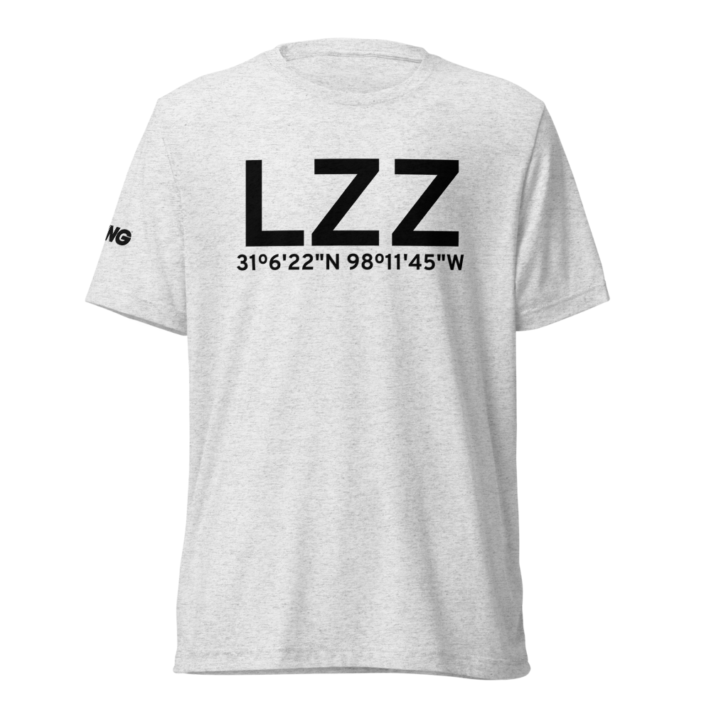 Lampasas (KLZZ) Airport Tri-blend T-Shirt 