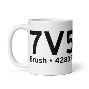 Brush (K7V5) Airport Mug