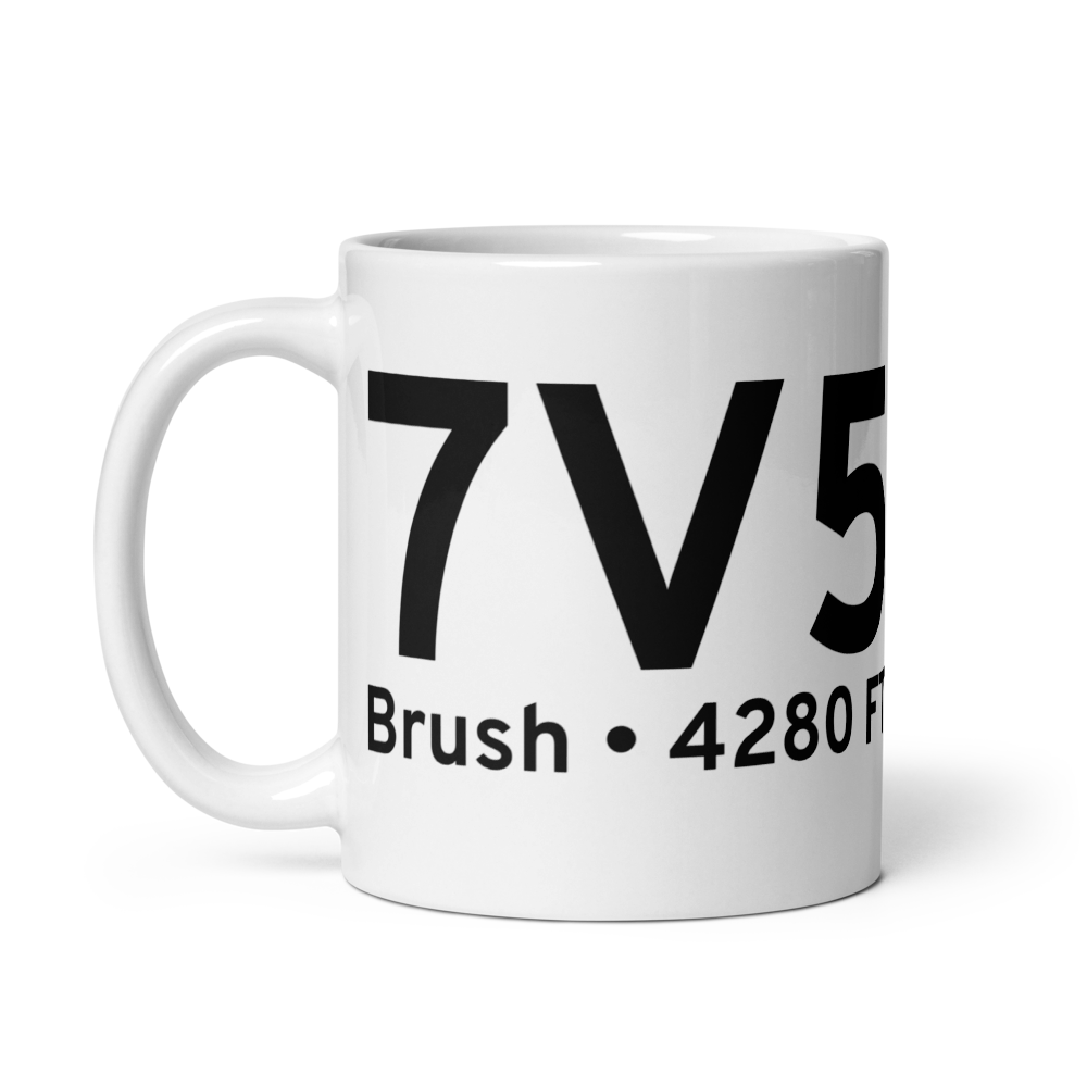 Brush (K7V5) Airport Mug 