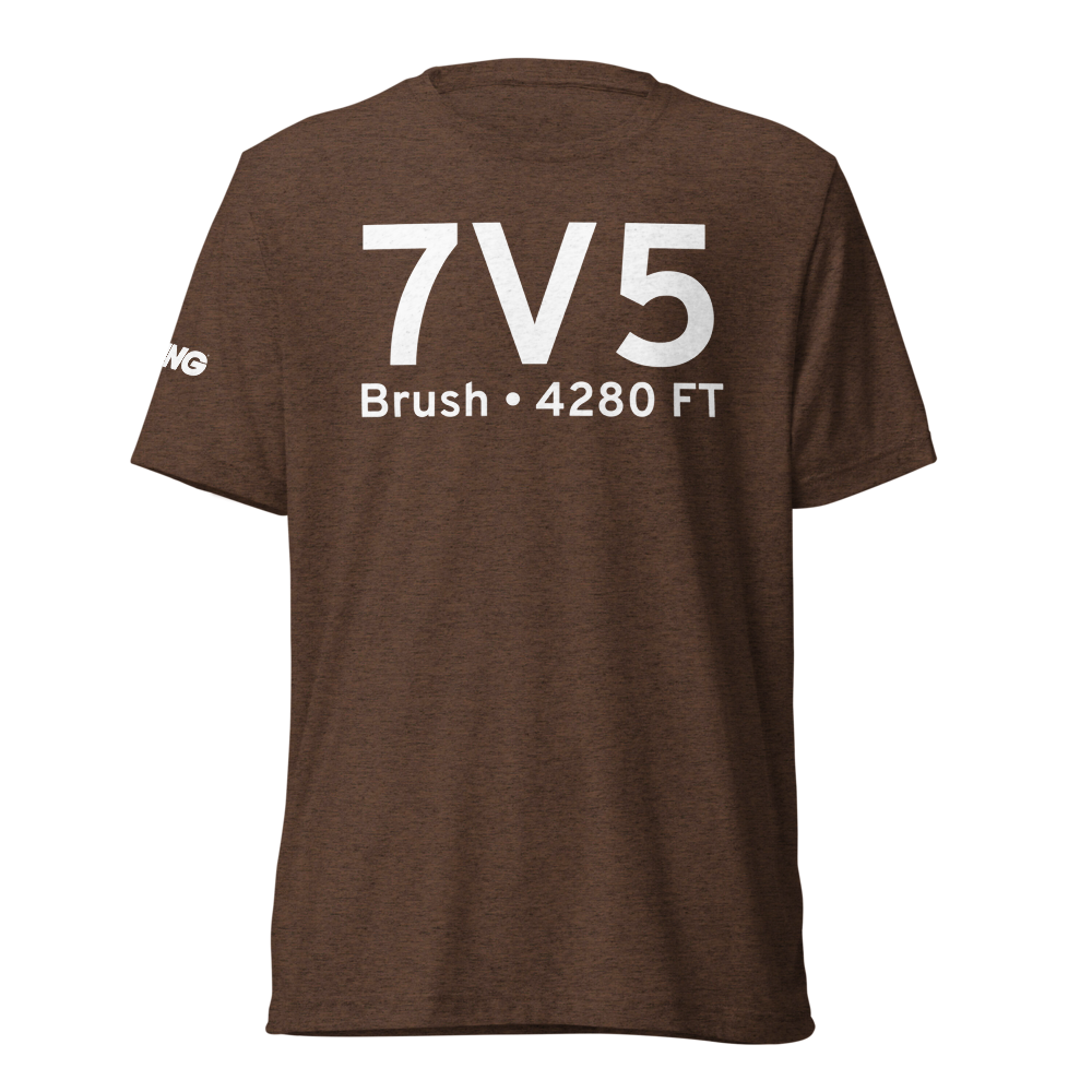 Brush (K7V5) Airport Tri-blend T-Shirt 