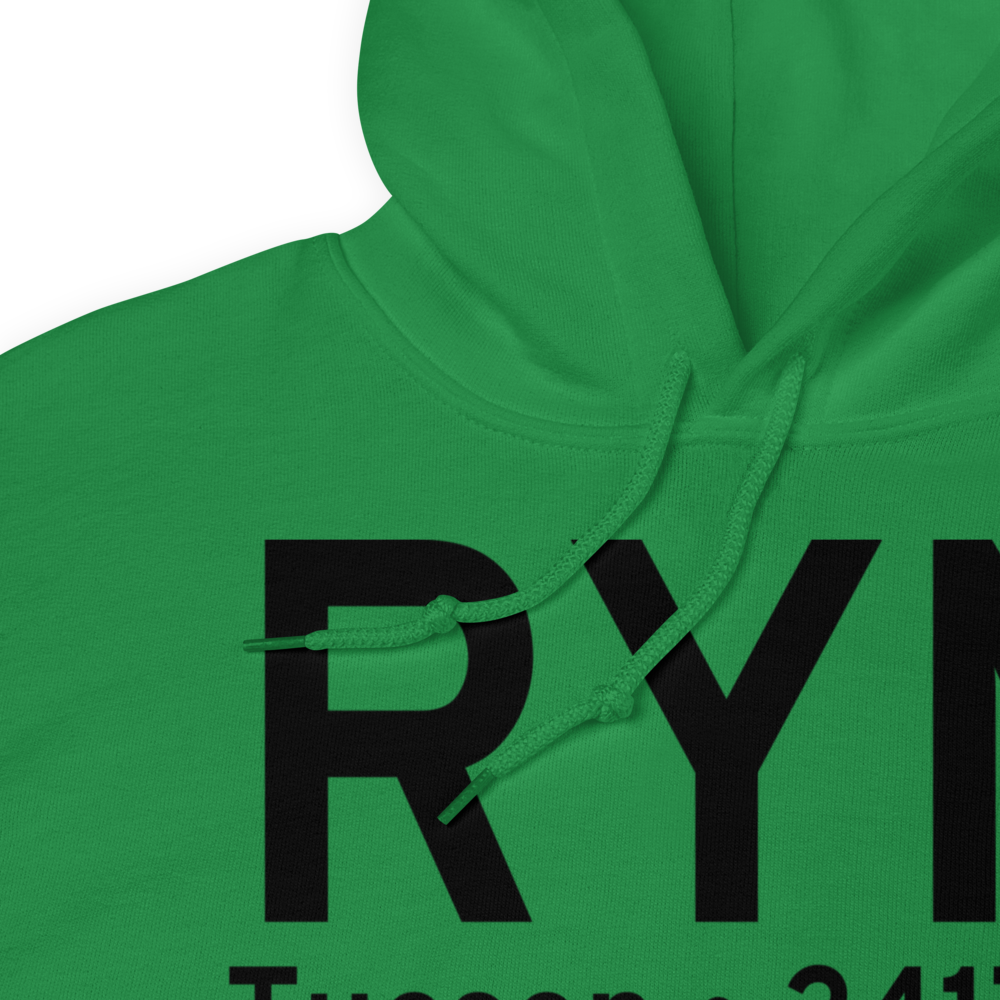Tucson (KRYN) Airport Hoodie Sweatshirt 