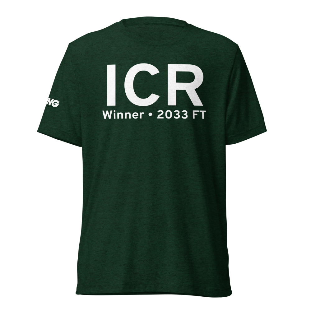 Winner (KICR) Airport Tri-blend T-Shirt 