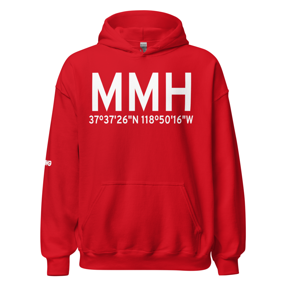 Mammoth Lakes (KMMH) Airport Hoodie Sweatshirt 