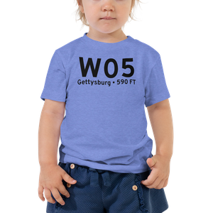 Gettysburg (KW05) Airport Toddler T-Shirt