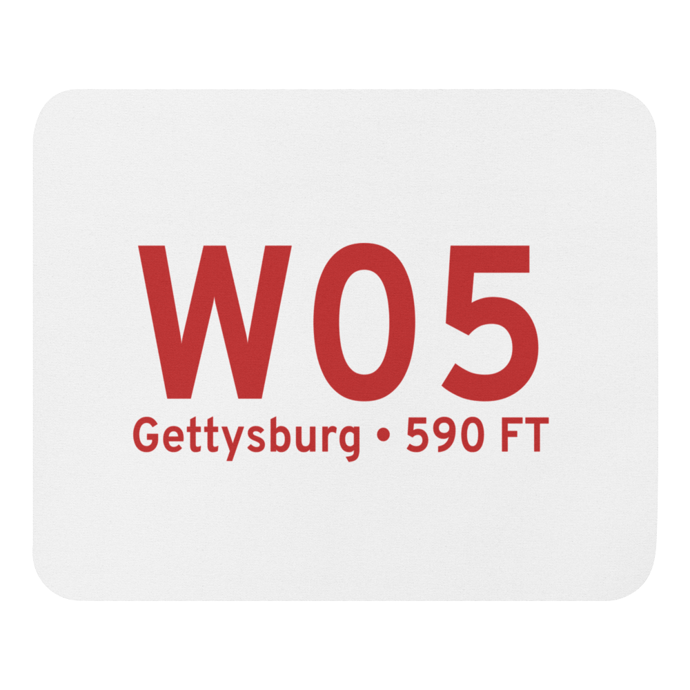 Gettysburg (KW05) Airport  Mouse Pad 