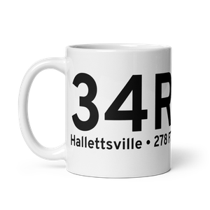 Hallettsville (K34R) Airport Mug