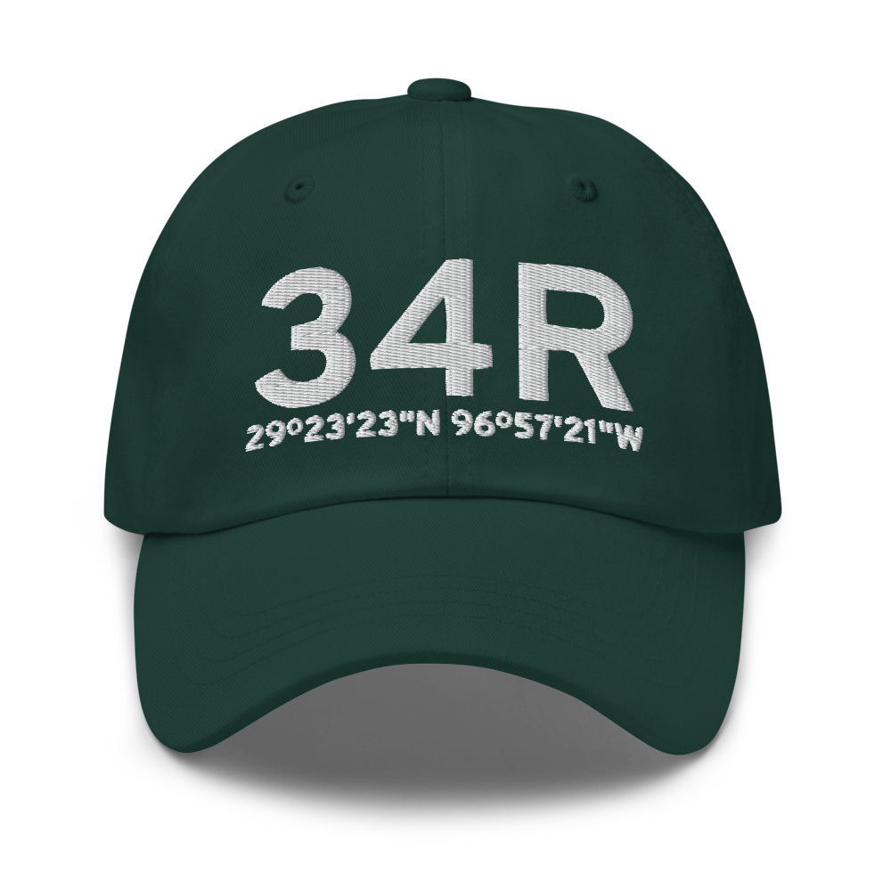 Hallettsville (K34R) Airport Hat 