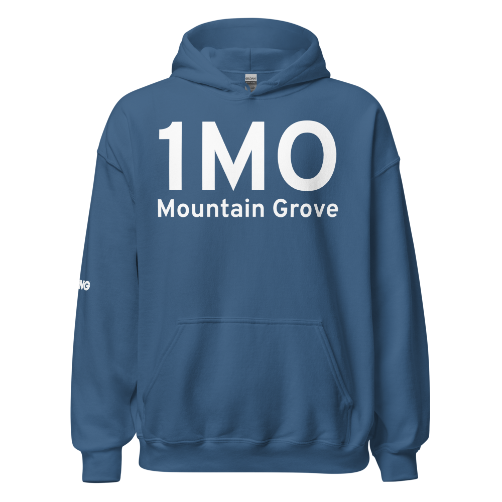 Mountain Grove (K1MO) Airport Hoodie Sweatshirt 