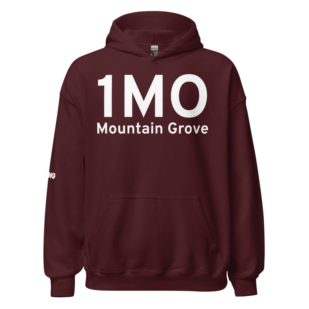 Mountain Grove (K1MO) Airport Hoodie Sweatshirt 