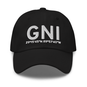 Grand Isle (GNI) Airport Hat